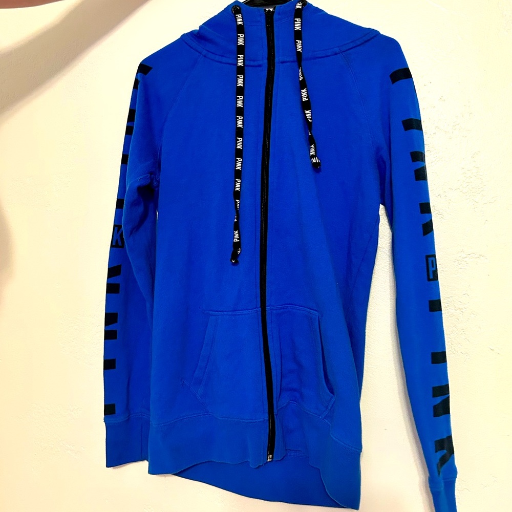 Blue extra small pink jacket!